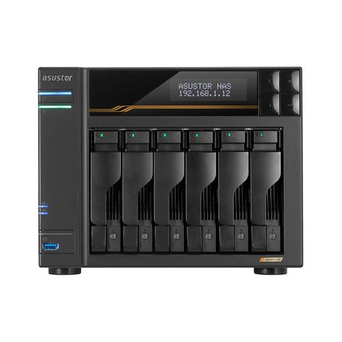 Asustor AS6806T Lockerstor 6 Gen3 6 Bay NAS Enclosure price in hyderabad, telangana, nellore, vizag, bangalore
