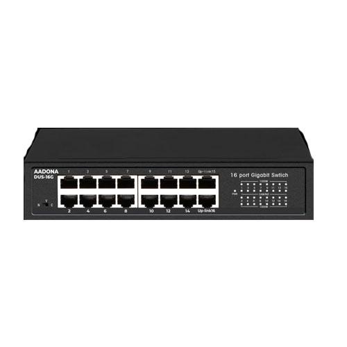 DIANA DUS 16G Non POE Ethernet Switch price in hyderabad, telangana, nellore, vizag, bangalore