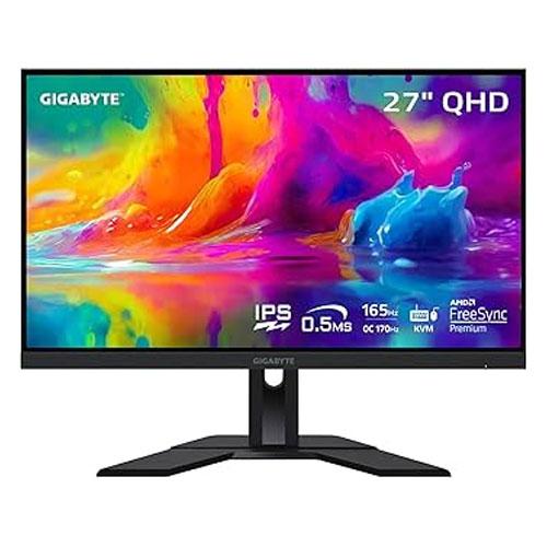 Gigabyte M27Q QHD Gaming Monitor price in hyderabad, telangana, nellore, vizag, bangalore