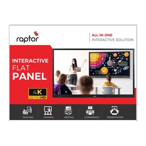 Raptor RPDCI86 86 inch Interactive Flat Panel price in hyderabad, telangana, nellore, vizag, bangalore